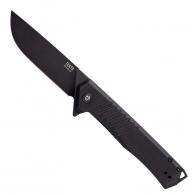 Tekto F1 Alpha Black G10 Handle Black Accents D2 - F1RG1BKD2BK1