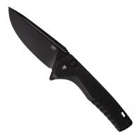 Tekto F3 Charlie Black G10 Handle Black Accent D2 - F3RG1BKD2BK1