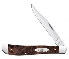 Case Slim Trapper 4 1/8" 1-Blade Brown Maple - 64063