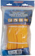 Stainless Steel HOLLOW BRAID ROPE 1/4"x100' YEL - 50013141