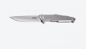 RUIKE 4.7" LL FLD KNF W/PKT CLP SIL - RK-P108SF