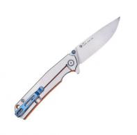 RUIKE 4.5" LL FLD KNF W/PKT CLP SIL - RK-P801SF