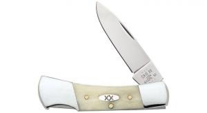 Case Smooth Natural Bone Lockback Folder 3" - 13314 Case Smooth Natural Bone Lockback Folder 3" - 13314
