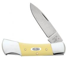 CASE LOCKBACK 3" 1BL YEL Synthetic Stainless Steel - 81089