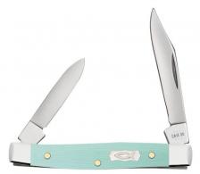 CASE Small PEN 25/8" 2BL SEAFOAM Green - 18104