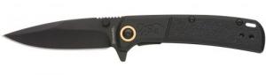 Browning Buckmark Slim - Small 2.75" Drop Point Knife Black - 3220541B Browning Buckmark Slim - Small 2.75" Drop Point Knife Black - 3220541B