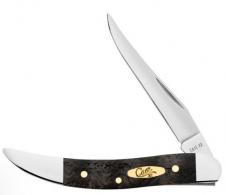 Case Smooth Black Curly Oak Wood Small Texas Toothpick - 14009