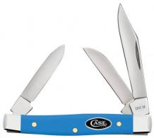 Case Smooth Light Blue Synthetic Small Stockman - 68904