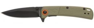Browning Buckmark Slim - Small 2.75" Drop point Knife Sage - 3220543B