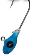 GARLAND 1/16oz MO GLO JIGHEAD BLUE - BG116MGH17-10