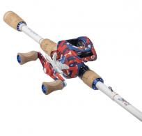 7' KRAZY AMERICANA BAITCAST COMBO - AMERBC7MHFC