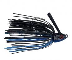 RL DL DEFLECT SWIMJIG 3/8OZ BLK/BLU - BBB-38DFL-BNB