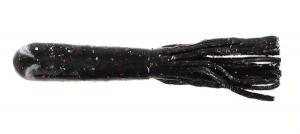 4" SALT TUBE / BLACK NEON (8 PACK) - BBB-TUB4-01
