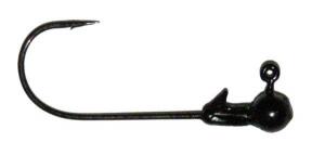 BB 1/16 BALL JIG HEAD 10BG BLACK - BBJ16-03