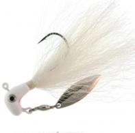 BM BUCKTAIL PRO WHT/WHT/WHT 3/8 - BP-38-502