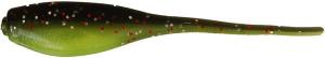 GARLAND 2" BABY SHAD LICORICE/CHT - BGBS150-18