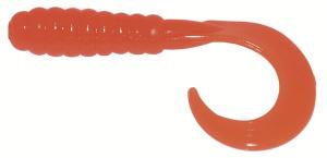 BB 2" CURL TAIL GRUB ORANGE 10 Pack - CTG205 BB 2" CURL TAIL GRUB ORANGE 10 Pack - CTG205