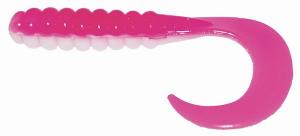 BB 2" CURL TAIL GRUB PNK/WHITE 10PK - CTG212