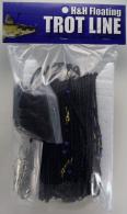 H&H FLOATING TROTLINE 120'X25 HOOKS - FTL120-25