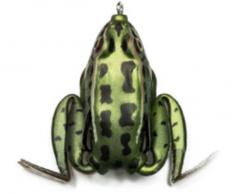 Left Hand LUNKER FROG 2.25" GREEN TEA - LF01
