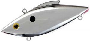 LEWIS RAT-L-TRAP 1/2 CHR/BLK BACK - RT-25