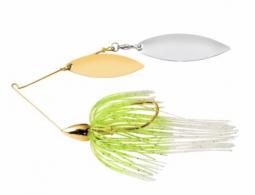 WE GOLD DBL WIL SPINNERBAIT WHT CHT - WE12GW02