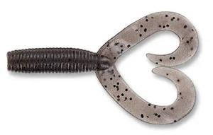 4" DOUBLE TAIL GRUB CINNAMN/BLK FLK - YAM-15-20-176