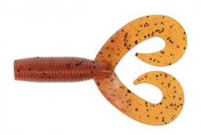 4" DOUBLE TAIL GRUB FIRE CRAW 20PK - YAM-15-20-9003