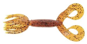 4" DOUBLE TL HULA GRUB FIRE CRAW - YAM-93-10-9003