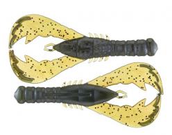 4" YAMA CRAW Green PMK/WATERMELON 6PK - YAM-CRAW4-912