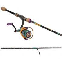 7' KRAZY 3 SPINNING COMBO - KRAZY37MSPIN