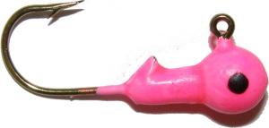 BB 1/16 BALL JIG HEAD 10BG PINK - BBJ16-04