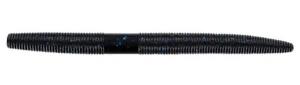 YAMA 4" SENKO Black W/ BLU FLAKE 10PK - YAM-9S-10-021