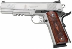 Smith & Wesson 1911 E-Series Tactical Accessory Rail 45 ACP Pistol - 108411 Smith & Wesson 1911 E-Series Tactical Accessory Rail 45 ACP Pistol - 108411