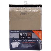 Utili-T Crew T-Shirt 3 Pack | ACU Tan | Large - 40016-165-L