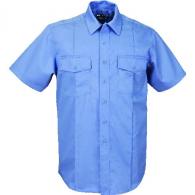 5.11 Tactical Men's Short Sleeve Station Shirt A Class Fire Med Blue Small - 46122-696-S