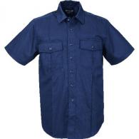 5.11 Tactical Men's Short Sleeve Station Shirt A Class Fire Navy 2X-Large - 46122-720-2XL