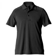 Womens Helios Short Sleeve Polo | Charcoal | Medium