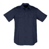 5.11 Taclite PDU Short Sleeve B-Class Shirt | Midnight Navy | 2X-Large - 71168-750-2XL-R