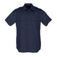 Men'S Pdu S/S Twill A-Class Shirt | Midnight Navy | Large - 71183-750-L-R