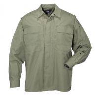 Ripstop TDU Shirt Long Sleeve | TDU Green | 2X-Large - 72002-190-2XL-R