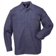 Ripstop TDU Shirt Long Sleeve | Dark Navy | Large - 72002-724-L-R
