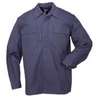 Ripstop TDU Shirt Long Sleeve | Dark Navy | Small - 72002-724-S-R