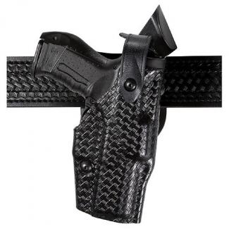 Model 6360 ALS/SLS Mid-Ride, Level III Retention Duty Holster for Smith & W - 6360-219-411