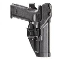 Level 3 SERPA Duty Holster | Matte | Left - 44H145BK-L