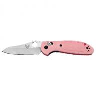 Benchmade-HG Mini-Griptilian | Sheepsfoot | Pink - 555HG-PNK