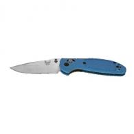 Benchmade-HG Mini-Griptilian | Drop Point | Blue - 556-BLU