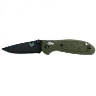 Benchmade-HG Mini-Griptilian | Drop Point | OD Green - 556BKOD