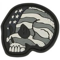 Stars and Stripes Skull 1.6  x 1.5  (SWAT) - STSKS