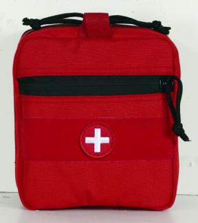 Hook n Loop Medical Pouch | Red - 15-0022016000